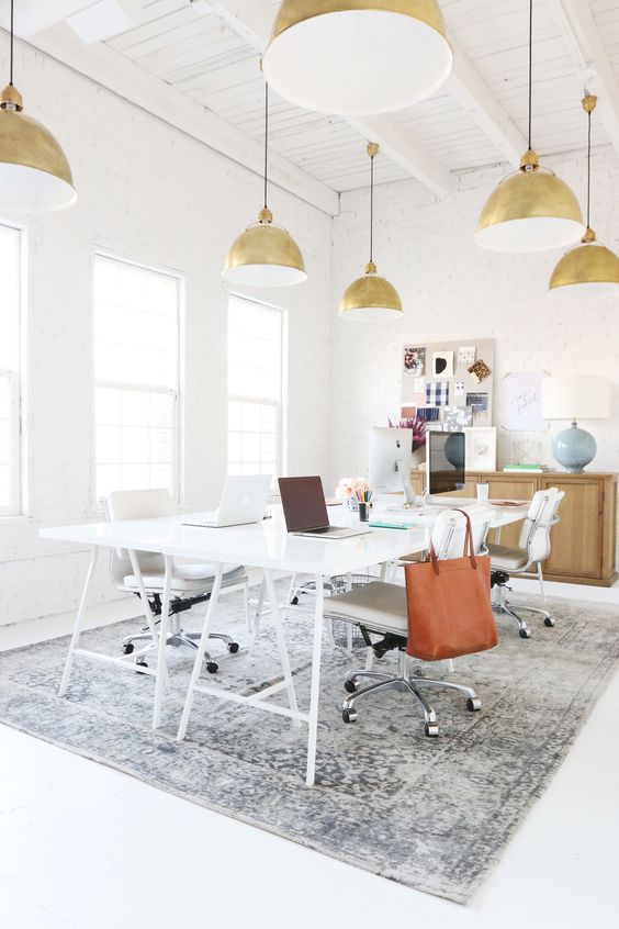 9 Ide Dekorasi Kantor Senyaman di Berada di Rumah XWORK Blog